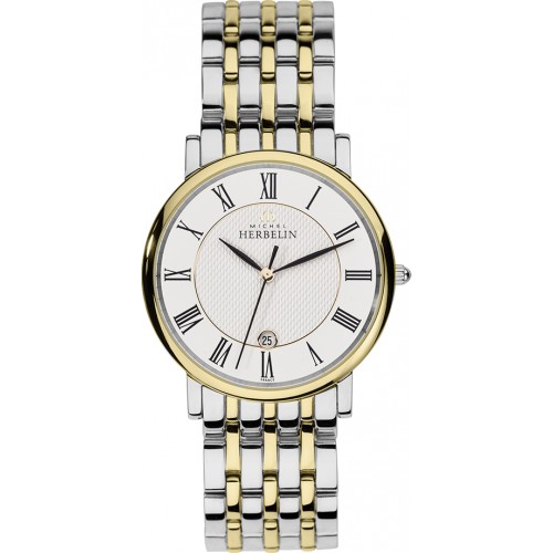 Herbelin Gent's Parisian Two Tone Bracelet Watch