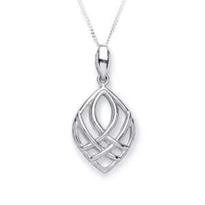 9 Carat White Gold Pendant