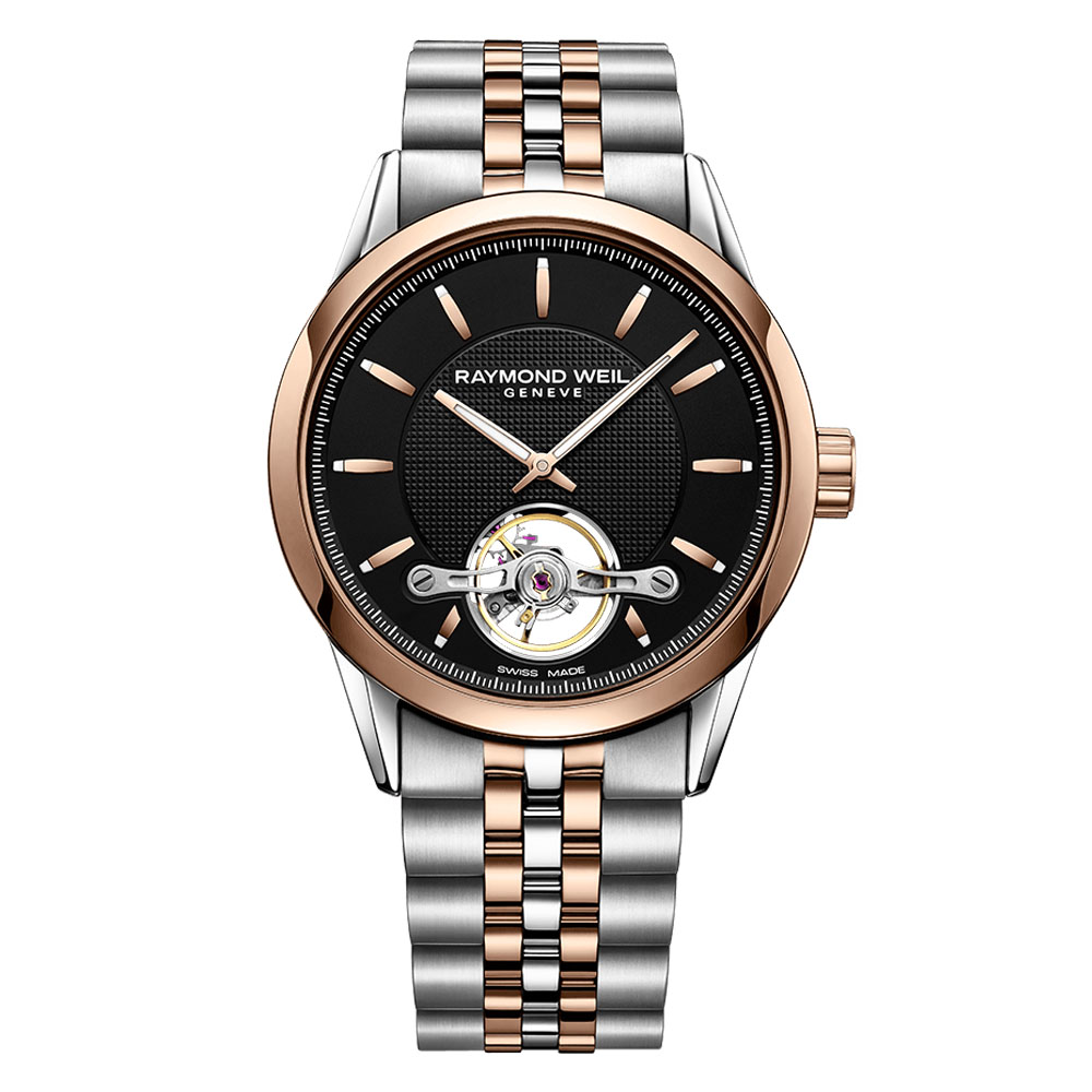 Raymond Weil Freelancer Automatic Rose Gold Plated Watch