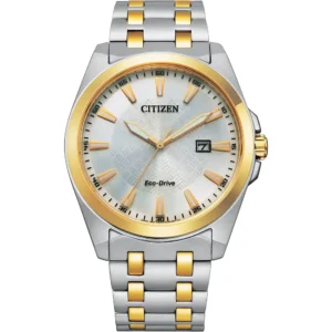 GENTS CITIZEN ECO-DRIVE TWO TONE BRACELET WATCH
