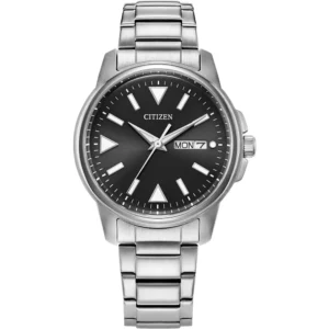 GENTS CITIZEN ECO-DRIVE SPORTS BRACELET WATCH