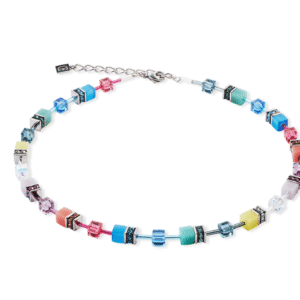 GeoCUBE Iconic necklace Magic silver