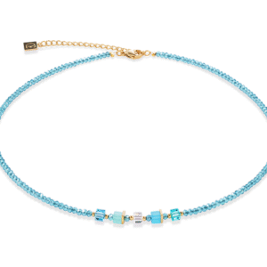 Joyful Colours Update Necklace gold-turquoise