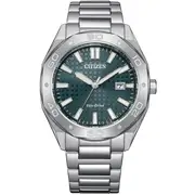 GENTS CITIZEN ECO-DRIVE STAINLESS STEEL BRACELET WATCH