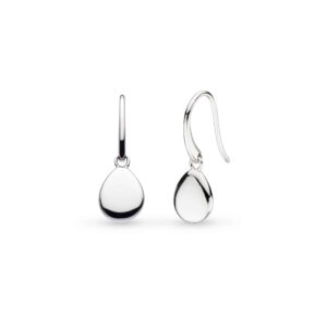 Pebble Droplet Drop Earrings